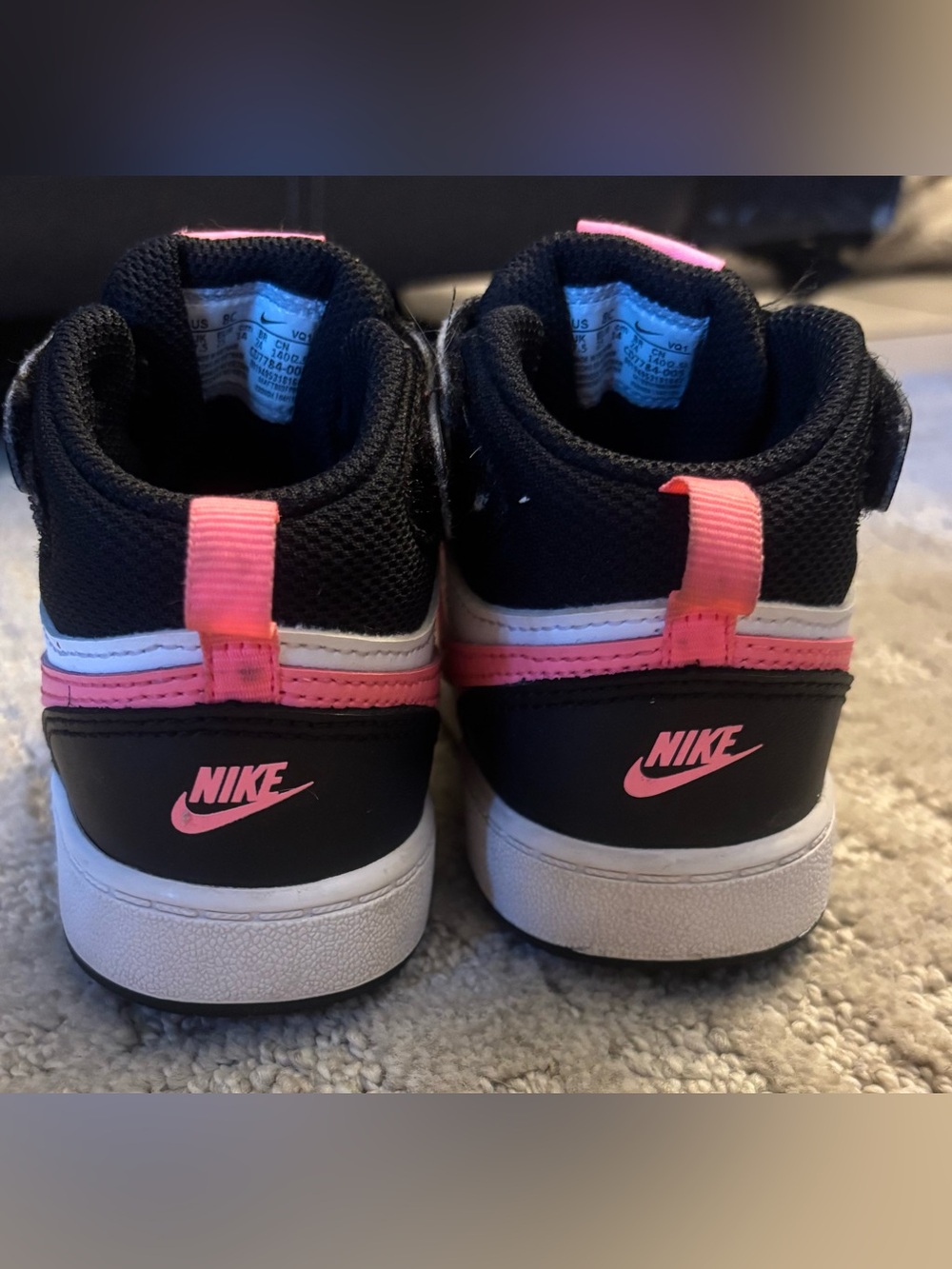 Nike Court Borough Mid 2 Sneakers (Toddler 8C) - Picture 4 of 8